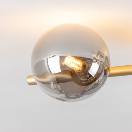 Brilagi - LED Πλαφονιέρα οροφής MILLA 4xG9/3W/230V χρυσό/φιμέ