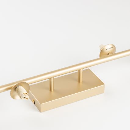 Brilagi - LED Πλαφονιέρα οροφής MILLA 4xG9/3W/230V χρυσό/φιμέ