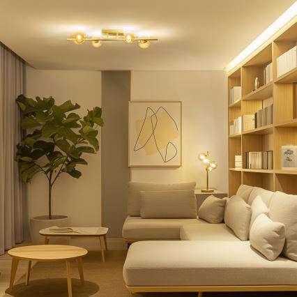 Brilagi - LED Πλαφονιέρα οροφής MILLA 4xG9/3W/230V χρυσό