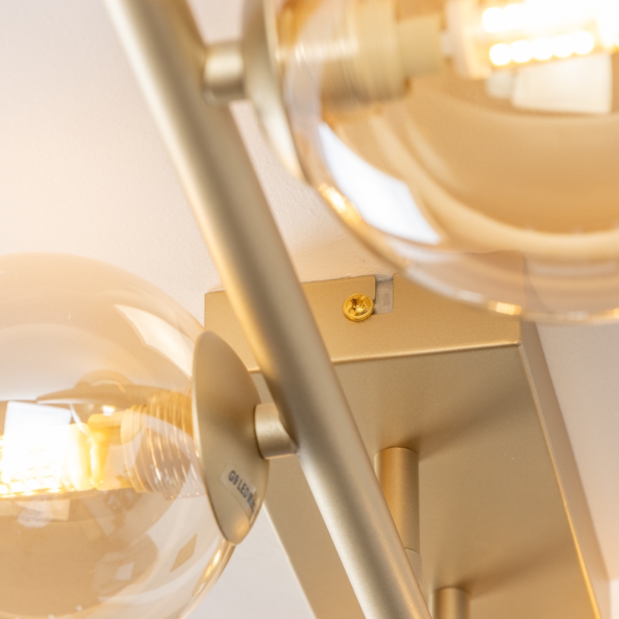 Brilagi - LED Πλαφονιέρα οροφής MILLA 4xG9/3W/230V χρυσό