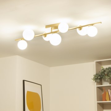 Brilagi - LED Πλαφονιέρα οροφής MILLA 7xG9/3W/230V χρυσό/λευκό
