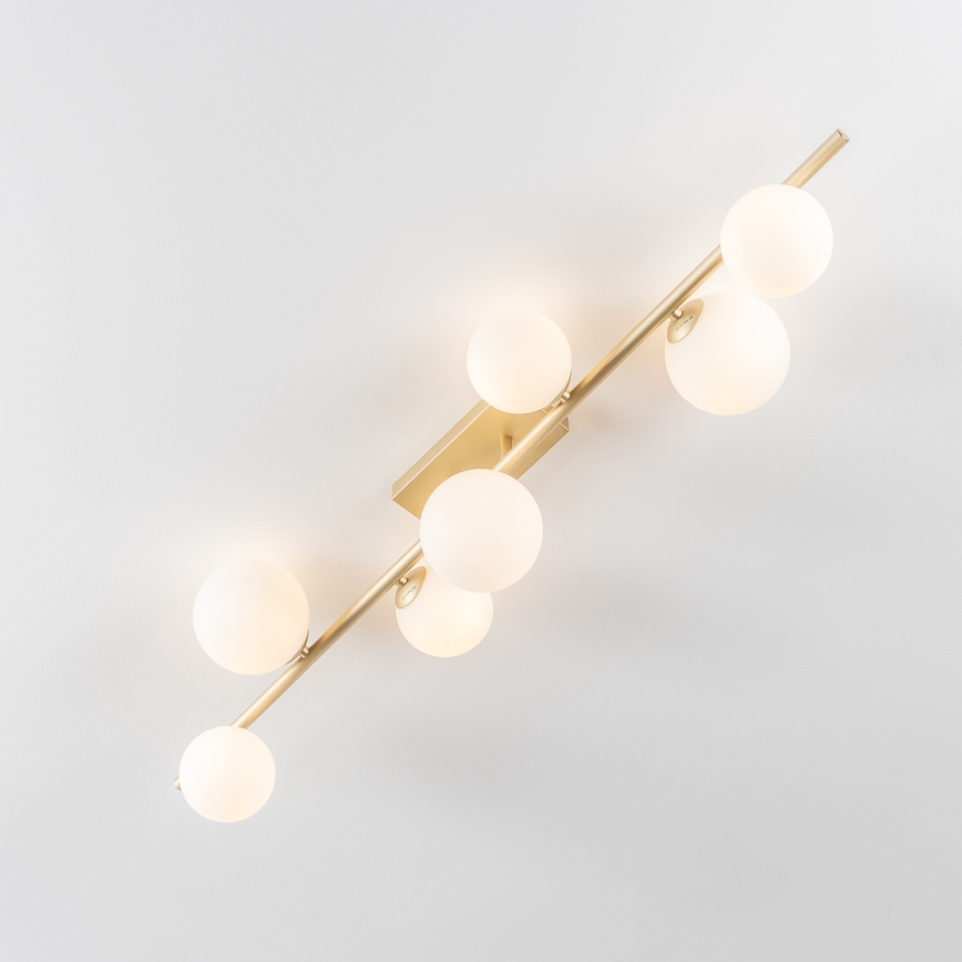 Brilagi - LED Πλαφονιέρα οροφής MILLA 7xG9/3W/230V χρυσό/λευκό