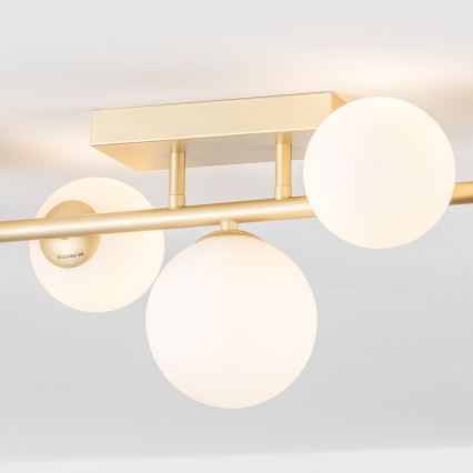 Brilagi - LED Πλαφονιέρα οροφής MILLA 7xG9/3W/230V χρυσό/λευκό
