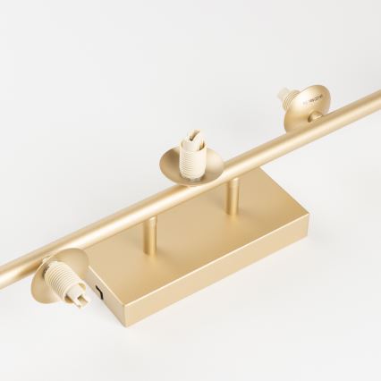 Brilagi - LED Πλαφονιέρα οροφής MILLA 7xG9/3W/230V χρυσό/φιμέ