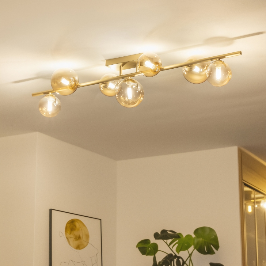 Brilagi - LED Πλαφονιέρα οροφής MILLA 7xG9/3W/230V χρυσό