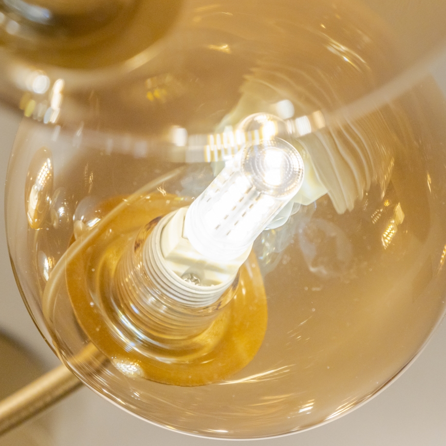 Brilagi - LED Πλαφονιέρα οροφής MISTEL 15xG9/3W/230V χρυσό