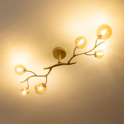 Brilagi - LED Πλαφονιέρα οροφής MISTEL 6xG9/3W/230V χρυσό