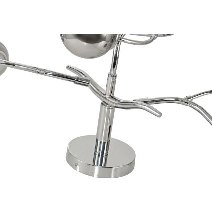 Brilagi - LED Πλαφονιέρα οροφής MISTEL 9xG9/3W/230V γυαλιστερό χρώμιο/φιμέ