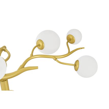 Brilagi - LED Πλαφονιέρα οροφής MISTEL 9xG9/3W/230V χρυσό/λευκό