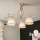 Brilagi - LED προσαρτημένο φωτιστικό οροφής ANTICO 3xE27/60W/230V λευκή πατίνα