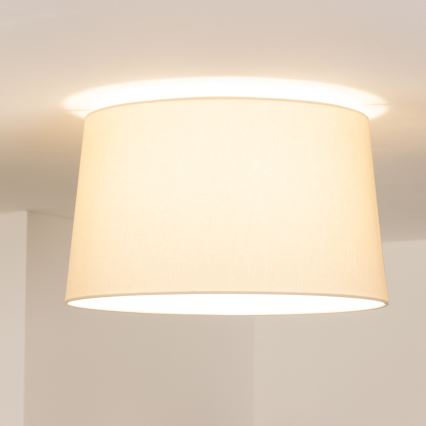 Brilagi - LED προσαρτημένο φωτιστικό οροφής CERIA 1xE27/40W/230V διάμ. 45 cm μπεζ