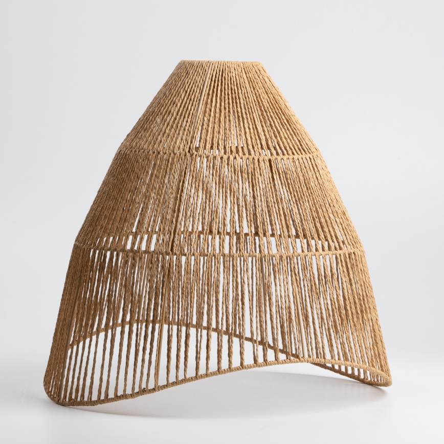 Brilagi - LED Προσκολλητό φωτιστικό οροφής CERIA BOHO 1xE27/40W/230V Ø 50 cm καφέ/δρυς