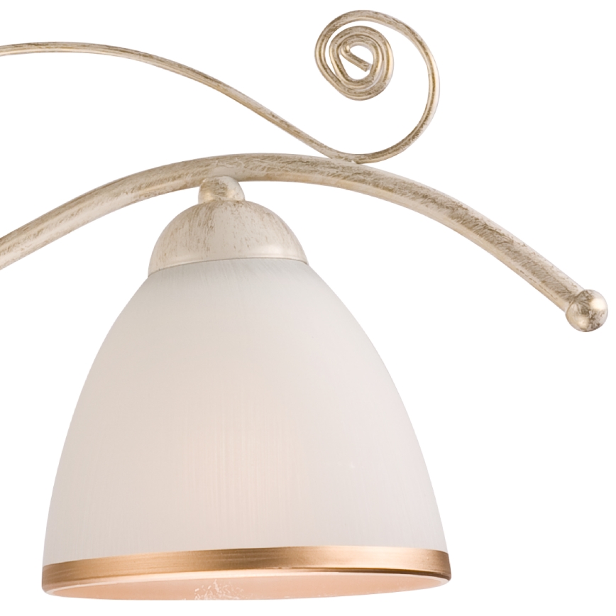 Brilagi - LED πολυέλαιος ANTICO με αλυσίδα 3xE27/60W/230V 3000K λευκή πατίνα