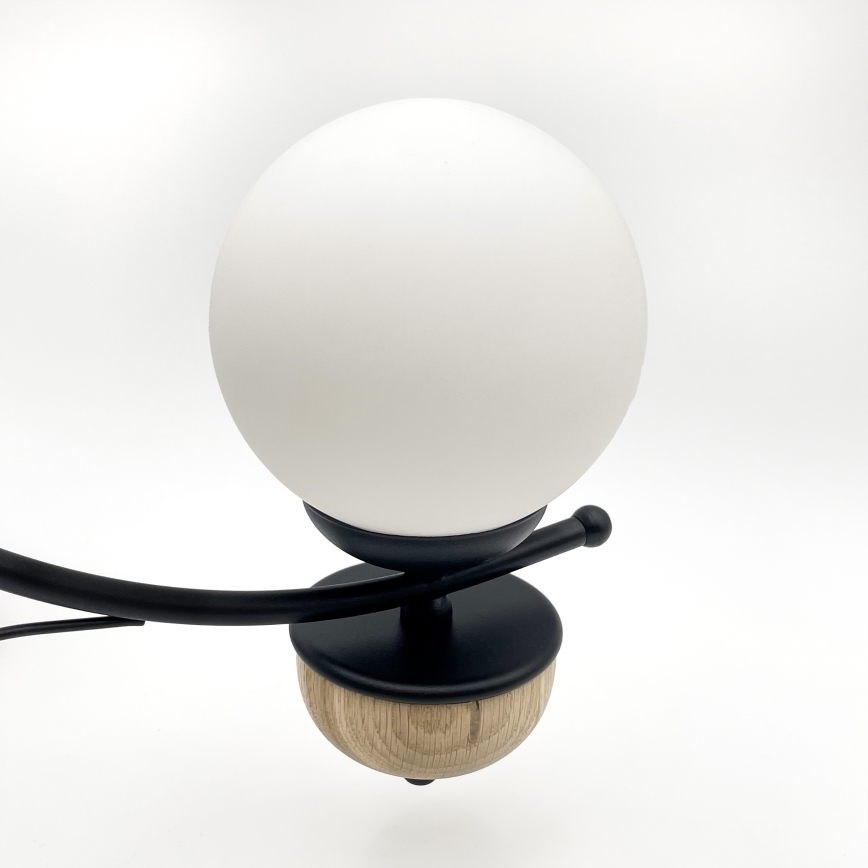 Brilagi - LED πολυέλαιος με αλυσίδα COTTAGE 3xG9/40W/230V απόχρωση δρυός/λευκό