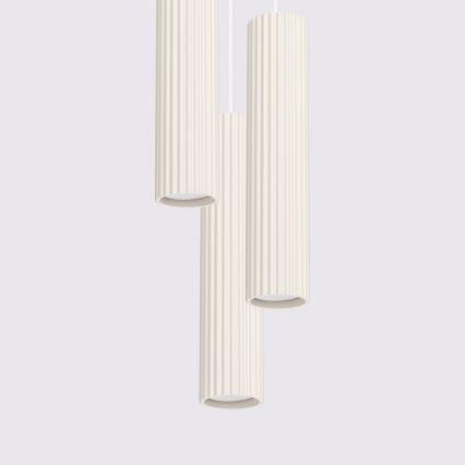 Brilagi - LED πολυέλαιος με καλώδιο CRESTO 3xGU10/10W/230V κρεμ