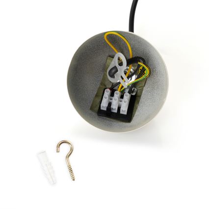 Brilagi - LED πολυέλαιος με καλώδιο METALO 1xE27/40W/230V Ø 40 cm μπεζ/χάλκινο