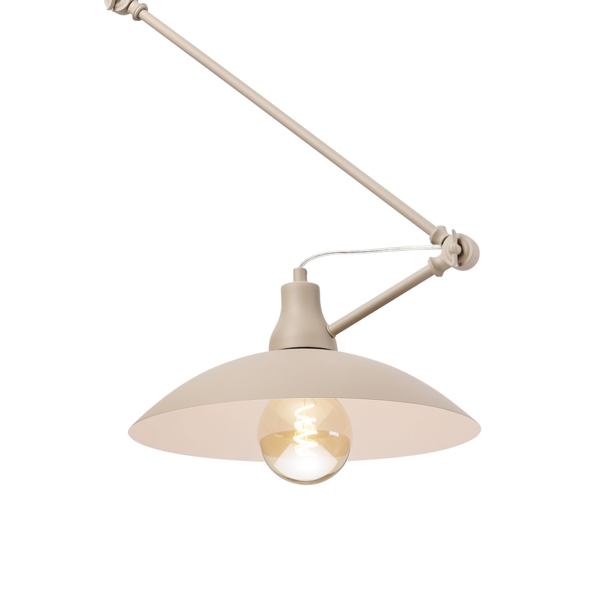 Brilagi - LED πολυέλαιος με ράβδο IRONBEAM 1xE27/60W/230V μπεζ