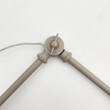 Brilagi - LED πολυέλαιος με ράβδο IRONBEAM 1xE27/60W/230V μπεζ