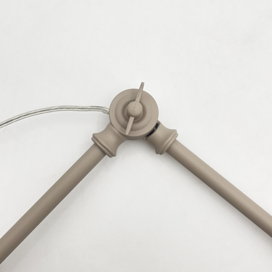 Brilagi - LED πολυέλαιος με ράβδο IRONBEAM 1xE27/60W/230V μπεζ
