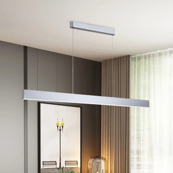 Brilagi - LED Ρυθμιζόμενο Φως με καλώδιο SLEEKLINE SMART LED/40W/230V 3000-6000K Wi-Fi Tuya ασημένιο + τηλεχειριστήριο