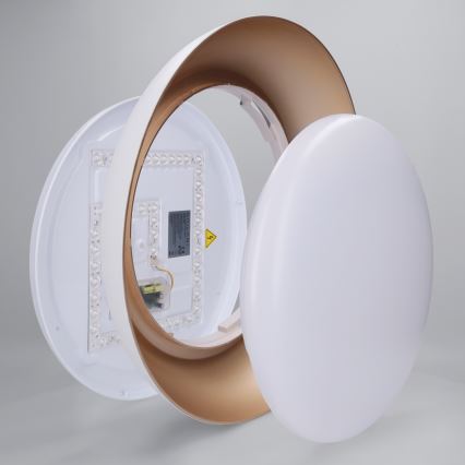 Brilagi - Ρυθμιζόμενο φωτιστικό οροφής LED ALVA LED/48W/230V 3000-6500K Ø 51 cm λευκό + τηλεχειριστήριο