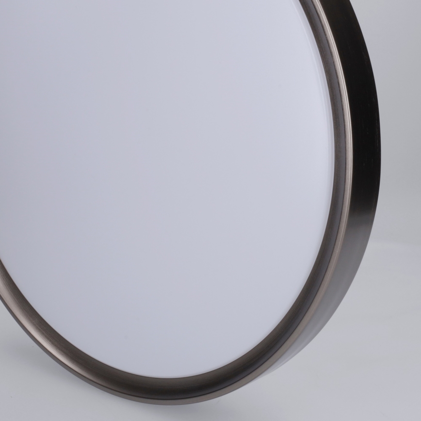 Brilagi - Ρυθμιζόμενο LED φωτιστικό οροφής FANCIA LED/48W/230V 3000-6500K διάμ. 39 cm ανθρακί + τηλεχειριστήριο