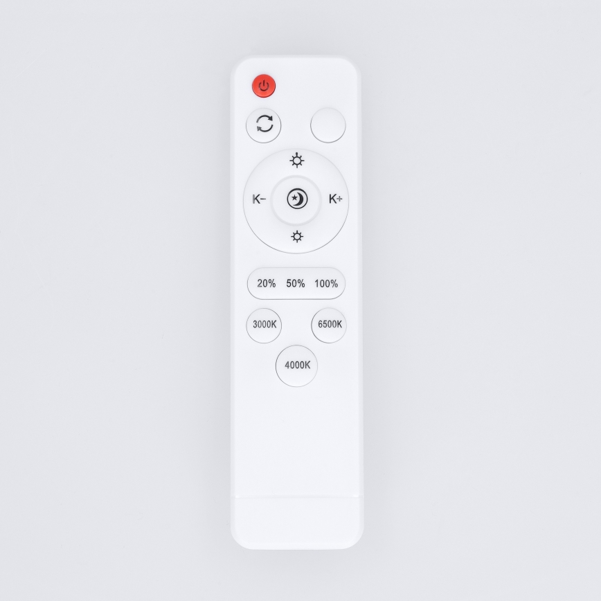 Brilagi - Ρυθμιζόμενο LED φωτιστικό οροφής FANCIA LED/48W/230V 3000-6500K διάμ. 39 cm ανθρακί + τηλεχειριστήριο