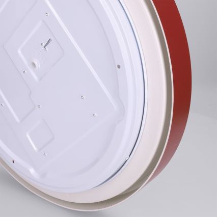 Brilagi - Ρυθμιζόμενο LED φωτιστικό οροφής MATTEO LED/48W/230V 3000-6500K διάμ. 41 εκ. κόκκινο + τηλεχειριστήριο