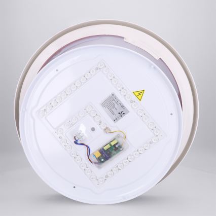 Brilagi - Ρυθμιζόμενο LED φωτιστικό οροφής MATTEO LED/48W/230V 3000-6500K διάμ. 41 εκ. κόκκινο + τηλεχειριστήριο