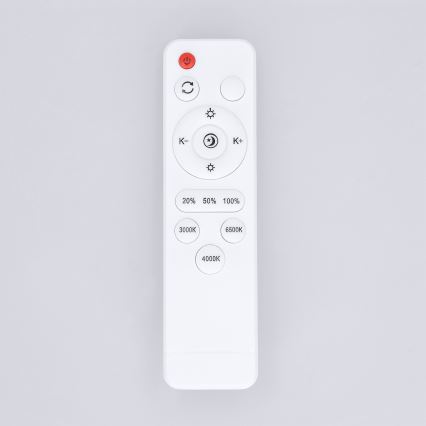 Brilagi - Ρυθμιζόμενο LED φωτιστικό οροφής MATTEO LED/48W/230V 3000-6500K διάμ. 41 εκ. κόκκινο + τηλεχειριστήριο