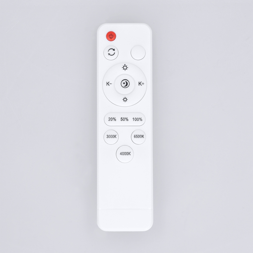 Brilagi - Ρυθμιζόμενο φωτιστικό οροφής LED MATTEO LED/48W/230V 3000-6500K διάμ. 41 cm τουρκουάζ + τηλεχειριστήριο