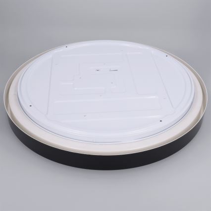 Brilagi - Ρυθμιζόμενο LED φωτιστικό οροφής MATTEO LED/60W/230V 3000-6500K διάμ. 51,5 cm μαύρο + τηλεχειριστήριο