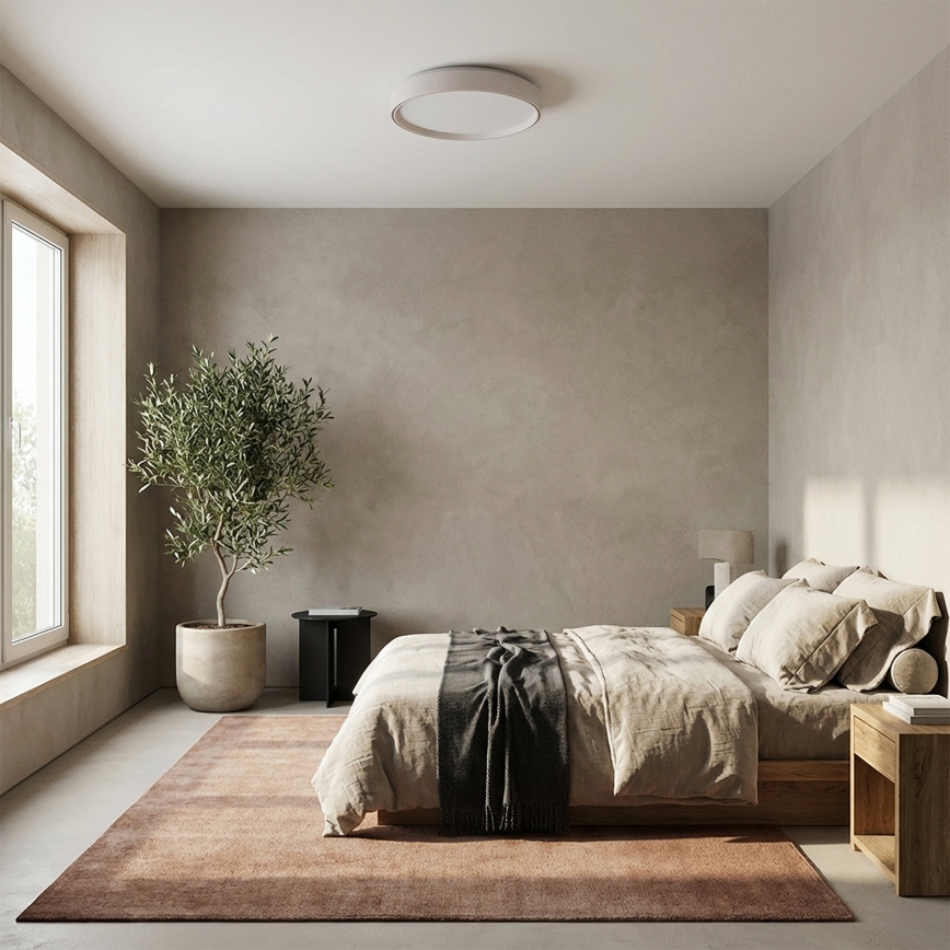 Brilagi - Ρυθμιζόμενο LED οροφής φωτιστικό NANCI LED/60W/230V 3000–6500K Ø 49 cm λευκό + τηλεχειριστήριο