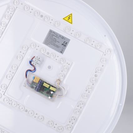 Brilagi - Ρυθμιζόμενο LED οροφής φωτιστικό NANCI LED/60W/230V 3000–6500K Ø 49 cm λευκό + τηλεχειριστήριο