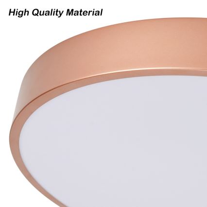 Brilagi - Ρυθμιζόμενο LED φωτιστικό οροφής POOL SMART LED/100W/230V 3000-6000K διάμ. 80 cm Wi-Fi Tuya μπρονζέ + τηλεχειριστήριο