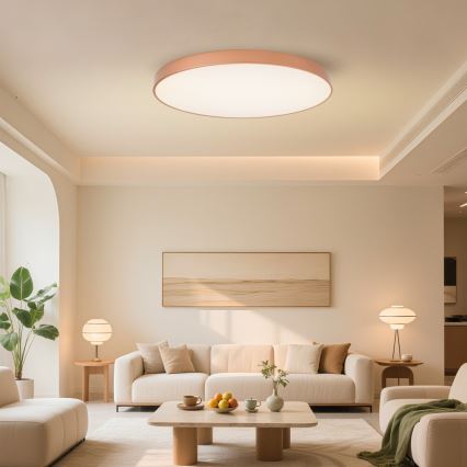 BRILAGI - Ρυθμιζόμενο LED φωτιστικό οροφής POOL SMART LED/128W/230V 100 cm 3000-6000K Wi-Fi Tuya μπρονζέ + τηλεχειριστήριο