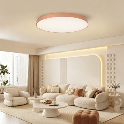 BRILAGI - Ρυθμιζόμενο LED φωτιστικό οροφής POOL SMART LED/128W/230V 100 cm 3000-6000K Wi-Fi Tuya μπρονζέ + τηλεχειριστήριο