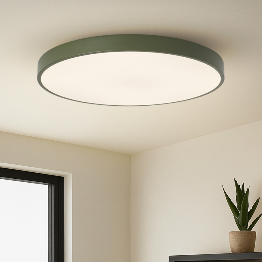 Brilagi - Ρυθμιζόμενο φωτιστικό LED POOL SMART LED/128W/230V διάμ. 100 cm 3000-6000K Wi-Fi Tuya + τηλεχειριστήριο πράσινο