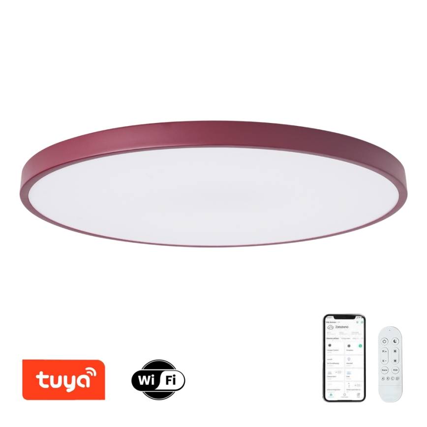 Brilagi - Ρυθμιζόμενο φωτιστικό LED POOL SMART LED/128W/230V Ø 100 cm 3000-6000K Wi-Fi Tuya + τηλεχειριστήριο μπορντό