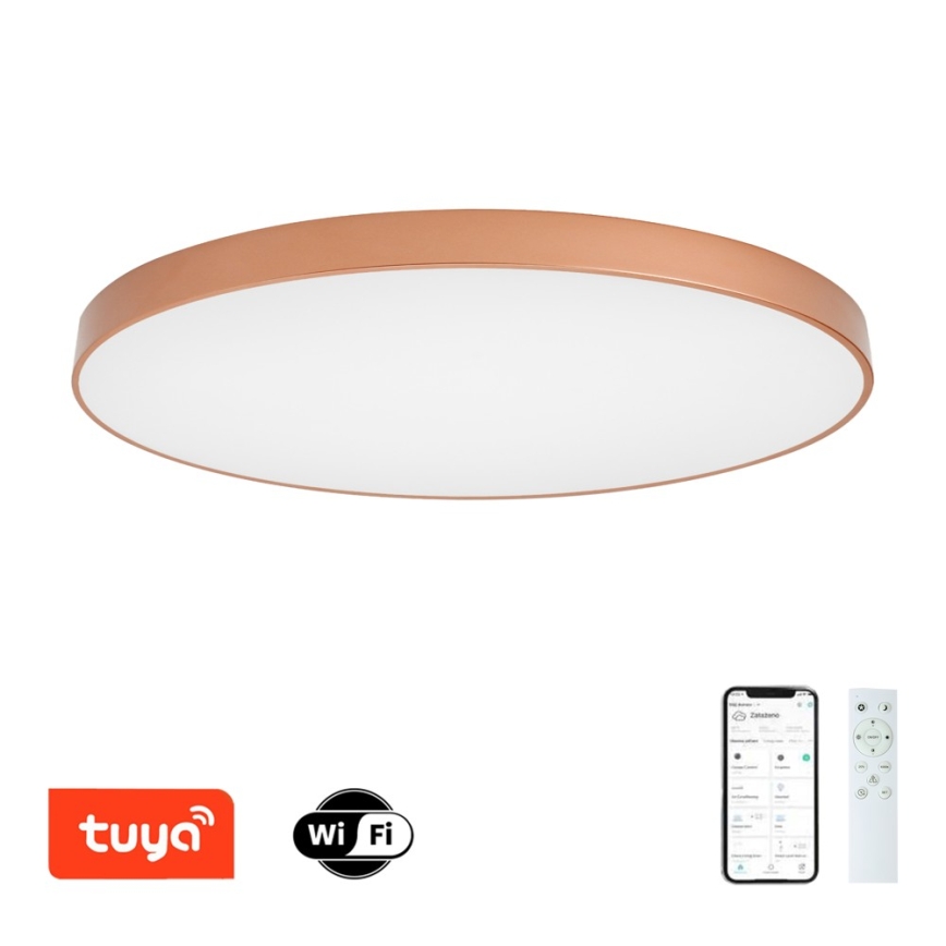 BRILAGI - LED Ρυθμιζόμενο φωτιστικό οροφής POOL SMART LED/180W/230V 3000-6000K 120 cm μπρονζέ Wi-Fi Tuya + τηλεχειριστήριο