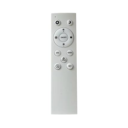Brilagi - LED ρυθμιζόμενο φωτιστικό οροφής POOL SMART LED/48W/230V 40 cm 3000-6000K Wi-Fi Tuya + τηλεχειριστήριο μαύρο