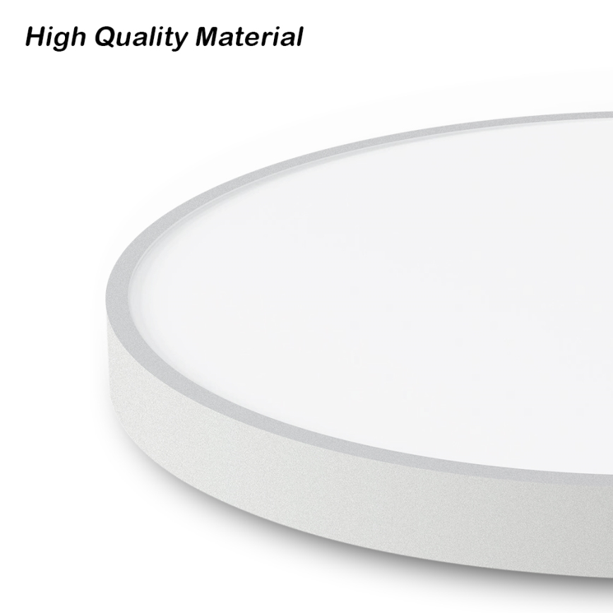 Brilagi - Ρυθμιζόμενο LED φωτιστικό οροφής POOL SMART LED/60W/230V 50 cm 3000-6000K Wi-Fi Tuya + τηλεχειριστήριο λευκό