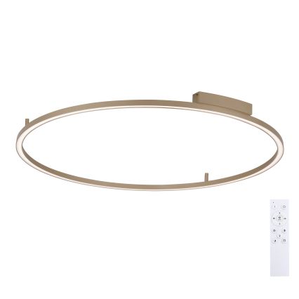 Brilagi - Ρυθμιζόμενο LED φωτιστικό οροφής PORTOFINO LED/85W/230V 3000-6000K διάμετρος 120 εκ. μπεζ + τηλεχειριστήριο