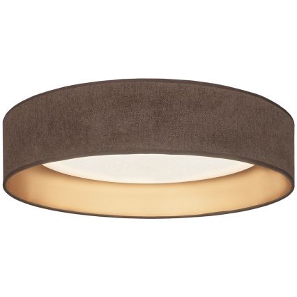 Brilagi - Ρυθμιζόμενο φωτιστικό οροφής VELVET SMARTIX STARS LED/24W/230V 3000–6000K διάμ. 45 cm καφέ/χρυσό Wi-Fi Tuya Beacon + τηλεχειριστήριο