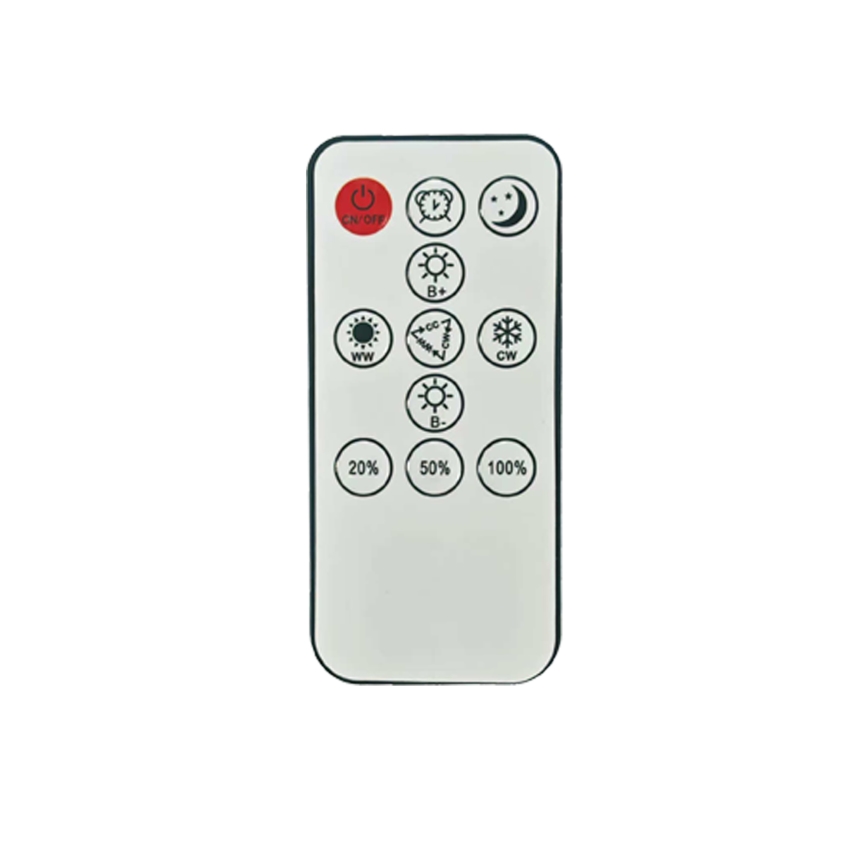 Brilagi - LED ρυθμιζόμενο φωτιστικό οροφής ULTRA SLIM LED/18W/230V 2700-6500K 30x30 cm μαύρο + τηλεχειριστήριο