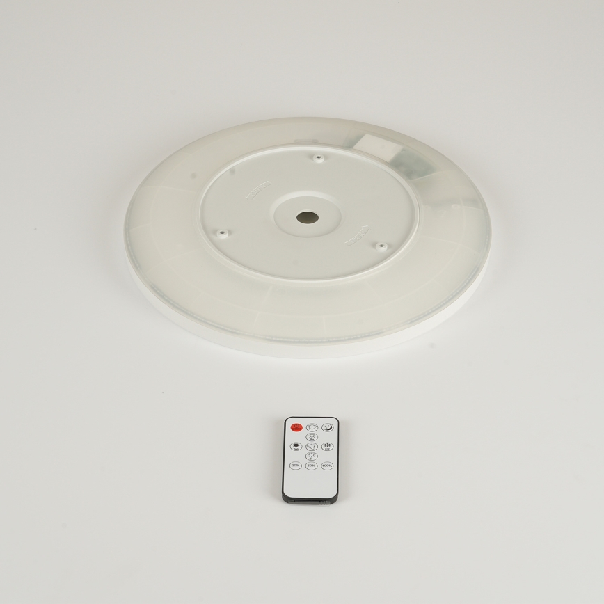 Brilagi - Ρυθμιζόμενο φωτιστικό οροφής ULTRA SLIM LED/18W/230V 2700-6500K διάμ. 30 cm λευκό + τηλεχειριστήριο