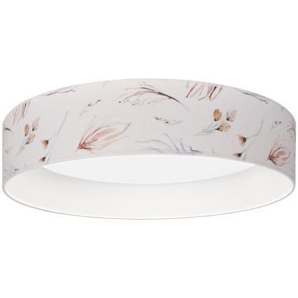 Brilagi - Ρυθμιζόμενο LED φωτιστικό οροφής VELVET SMARTIX STARS LED/24W/230V 3000-6000K Ø 45 cm λευκό/λουλούδια Wi-Fi Tuya Beacon + τηλεχειριστήριο