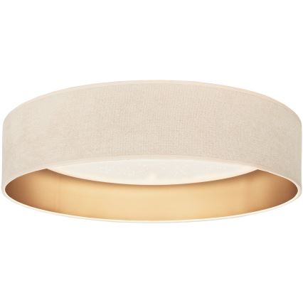 Brilagi - Ρυθμιζόμενο φωτιστικό οροφής LED VELVET SMARTIX STARS LED/24W/230V 3000-6000K Ø 45 cm κρεμ/χρυσό Wi‑Fi Tuya Beacon + τηλεχειριστήριο