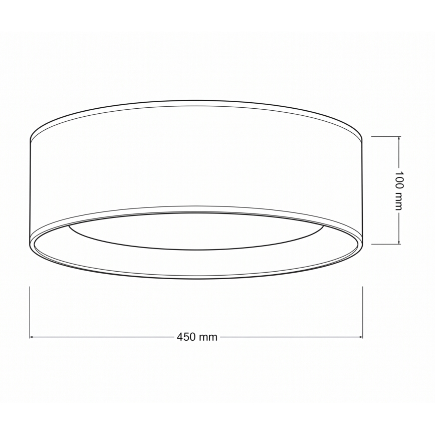 Brilagi - Ρυθμιζόμενο φωτιστικό οροφής LED VELVET SMARTIX STARS LED/24W/230V 3000-6000K Ø 45 cm κρεμ/χρυσό Wi‑Fi Tuya Beacon + τηλεχειριστήριο