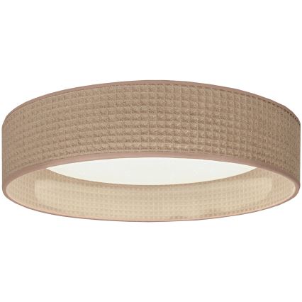 Brilagi - Ρυθμιζόμενο LED φωτιστικό οροφής VELVET SMARTIX STARS LED/24W/230V 3000-6000K Ø 45 cm μπεζ Wi-Fi Tuya Beacon + τηλεχειριστήριο